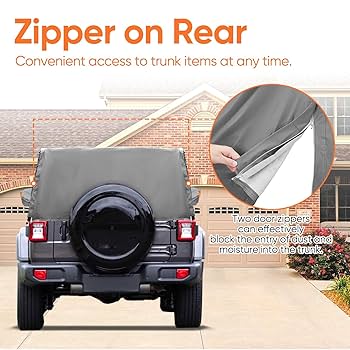 Amazon.com: NEVERLAND Cab Cover for 2007-2025 Jeep Wrangler